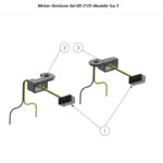 Semnalizări moto LED pentru motociclete Harley-Davidson tip3 BRICK3 A - imagine 3