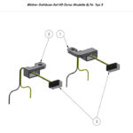 Semnalizări moto LED pentru motociclete Harley-Davidson tip3 BRICK3 B - imagine 3