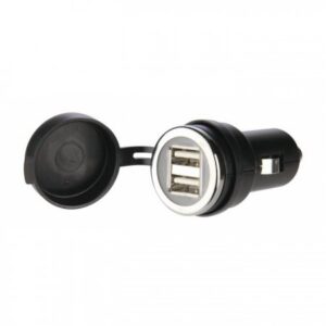 Adaptor dublu USB 2.0 12V-24V max. 2000mA