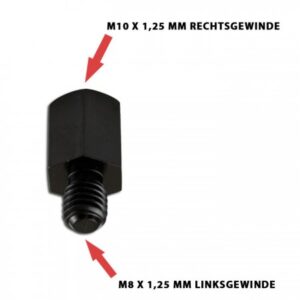 Adaptor pentru oglindă M10-R IN / M8-L OUT