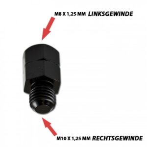 Adaptor pentru oglindă M8-L IN / M10-R OUT