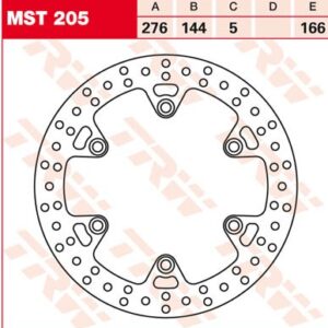 Disc de frână TRW/Lucas MST205