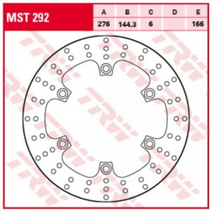 Disc de frână TRW/Lucas MST292