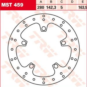 Disc de frână TRW/Lucas MST459