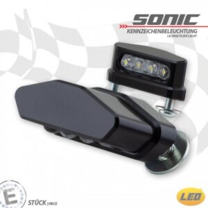 Iluminarea plăcuței de înmatriculare „SONIC”