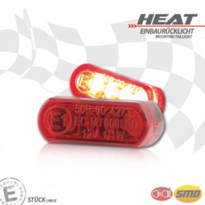 Lumina din spate/ Stop/ Lumina de frână încastrată cu LED „Heat”