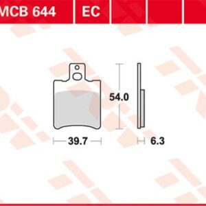 Plăcuțe de frână MCB644EC