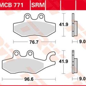 Plăcuțe de frână MCB771SRM