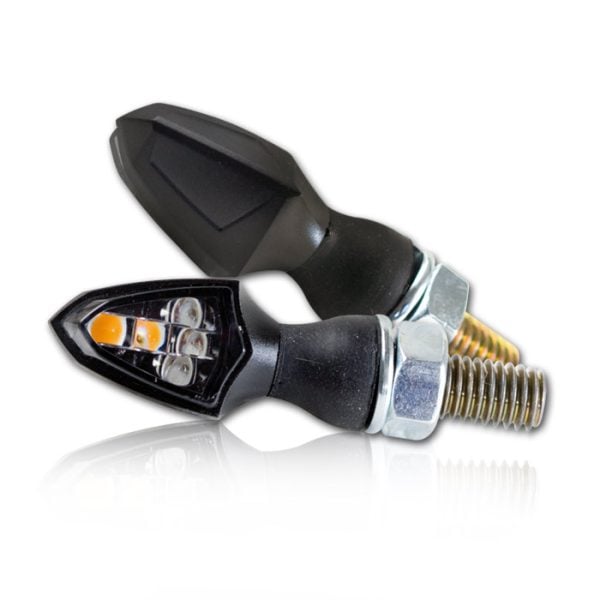 Mini semnalizatoare moto LED SMD RL combinație „SHIELD”