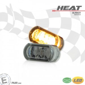 Semnalizatoare moto LED încastrate „Heat”