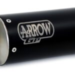 Tobă finală ARROW GP2 pentru Husqvarna Svartpilen – Vitpilen 401 2018-19 din oțel inoxidabil, negru