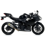 Tobă finală complet ARROW WORKS COMPETITION FULL TITANIUM SYSTEM pentru Kawasaki Ninja 400 2018-; Titan