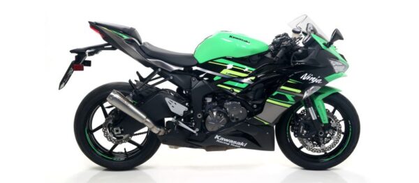 Tobă finală ARROW PRO-RACE Oțel inoxidabil pentru Kawasaki ZX-6R 2019-