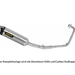 Sistem de Tobă finală ARROW THUNDER din aluminiu pentru Honda CB125R din anul modelului 2021-