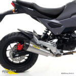 Tobă finală ARROW X-KONE pentru Honda MSX125 Anul modelului 2016-2019, Oțel inoxidabil (Doar cu Galerie evacuare ARROW)