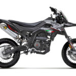 Tobă finală ARROW THUNDER Aluminium pentru Aprilia RX125 / SX125 Anul modelului 2021-2023
