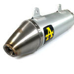 Tobă finală ARROW THUNDER Aluminium pentru Aprilia RX125 / SX125 Anul modelului 2021-2023