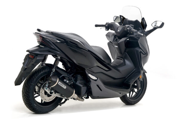 Tobă finală ARROW DARK URBAN pentru Honda Forza 125 2015-, Aluminium