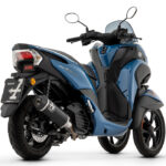 Tobă finală ARROW DARK URBAN pentru Yamaha Tricity 155 2022-, Aluminium negru