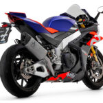 Tobă finală ARROW Racing PISTA cu Oțel inoxidabil Țeavă intermediară pentru Aprilia RSV4 1100 Factory 2021-