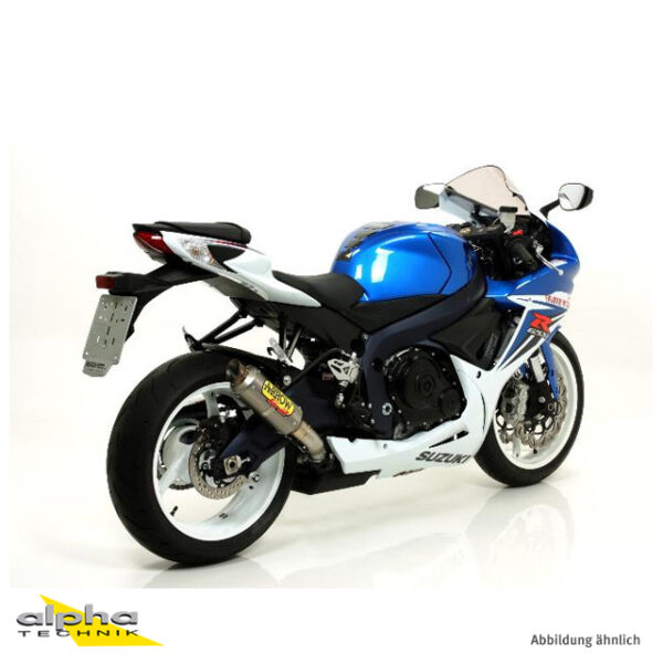 Tobă finală ARROW Racing GP2 pentru Suzuki GSX-R600/GSX-R750 2011-16 din Titan