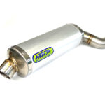 Tobă finală ARROW RACE TECH pentru Kawasaki ZX-6R Ninja 2005-06 din Aluminium