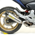 Tobă finală ARROW X-KONE pentru Honda CB600F Hornet / CBR600F 2007-2013, Oțel inoxidabil