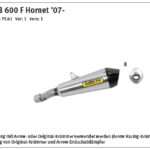 Tobă finală ARROW X-KONE pentru Honda CB600F Hornet / CBR600F 2007-2013, Oțel inoxidabil