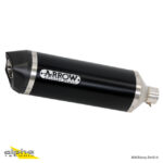 Tobă finală ARROW RACE TECH pentru Suzuki GSX650 / GSX1250 / Bandit 2007-16 din Aluminium, negru
