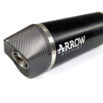 Tobă finală ARROW MAXI RACE TECH pentru BMW R1200R / R1200RS 2015-16 din Aluminium, negru