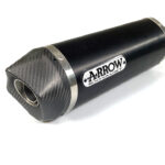 Tobă finală ARROW RACE TECH pentru Ducati Monster 1200 1200R 1200S 2016- din Aluminium, negru