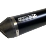 Tobă finală ARROW RACE TECH pentru Kawasaki Z900 2017- din Aluminium, negru