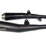 Tobă finală ARROW DARK PRO-RACE pentru Honda CB1100 2017-, Oțel inoxidabil negru