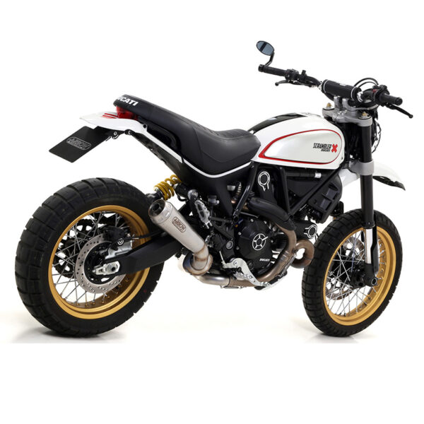 Tobă finală ARROW PRO-RACE pentru Ducati Scrambler 800 2017-, Titan