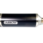 Tobă finală ARROW RACE TECH pentru Kawasaki Ninja 400 / Z400 2018- din Aluminium, negru