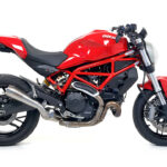 Tobă finală ARROW PRO-RACE pentru Ducati Scrambler 800 2017-, Oțel inoxidabil