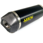 Tobă finală ARROW DARK RACE TECH Aluminium pentru Honda CB500F / CBR500R Anul modelului 2019- 2020