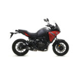Tobă finală ARROW WORKS pentru Yamaha Tracer 700 / MT-07 2020-, Oțel inoxidabil negru