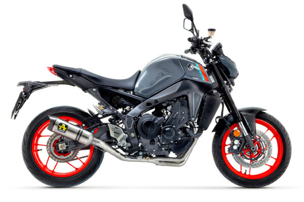 Tobă finală ARROW THUNDER pentru Yamaha MT09 din anul modelului 2021-, Titan