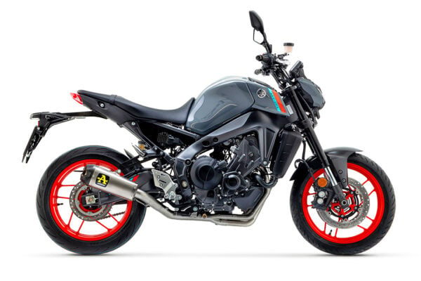 Tobă finală ARROW WORKS pentru Yamaha MT09 2021-, Titan u. Carbon