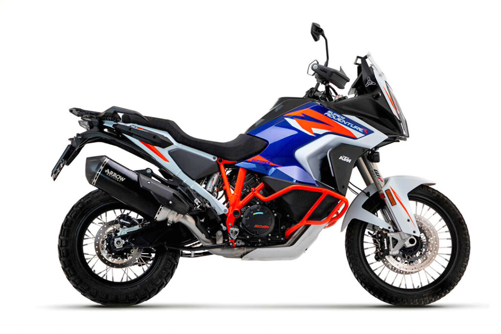 Tobă finală ARROW DARK SONORA pentru KTM 1290 Super Adventure S / R din anul modelului 2021-