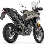 ARROW VELOCE DARK Slip-On cu Hitzeschild pentru Triumph Tiger 900 Anul modelului 2020-