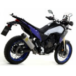 Tobă finală ARROW INDY RACE cu carcasă din Titan și capăt din carbon pentru Yamaha Tenere 700 din anul modelului 2019