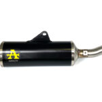 Tobă finală ARROW DARK INDY RACE pentru Yamaha Tenere 700 2019-, Aluminium negru