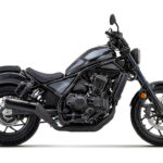 Tobă finală ARROW REBEL DARK Sip-On cu Aluminium-Endkappe pentru Honda CMX 1100 Rebel Anul modelului 2021-