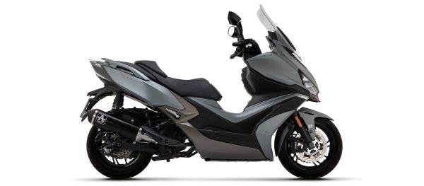 Tobă finală ARROW DARK URBAN pentru Kymco XCITING 400I S 2021-, Capăt din carbon