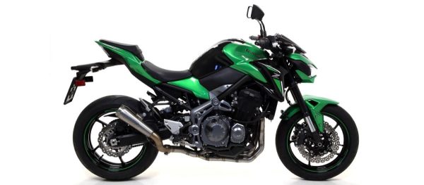 Tobă finală ARROW PRO-RACE pentru Kawasaki Z900 2017-2020, Titan
