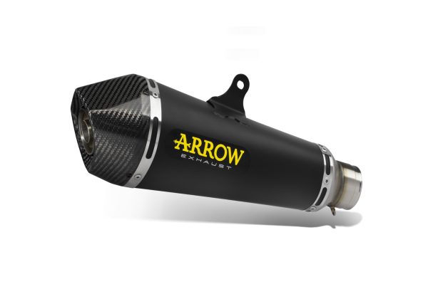 Tobă finală ARROW X-KONE DARK NiChrom pentru Kawasaki Z 125 2021-