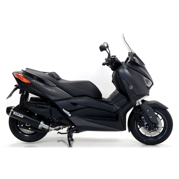 Tobă finală ARROW DARK URBAN pentru Yamaha XMAX 400 2017-, Aluminium negru