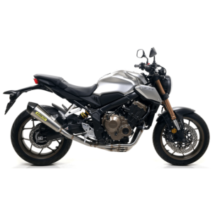 Tobă finală ARROW X-KONE pentru Honda CB650R / CBR650R 2019-, Oțel inoxidabil (Doar cu Galerie evacuare ARROW)